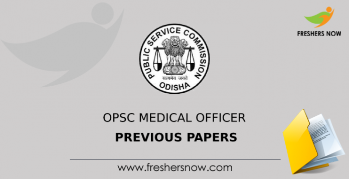 OPSC Medical Officer Previous Papers