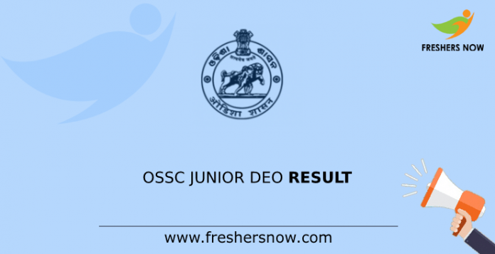 OSSC Junior DEO Result