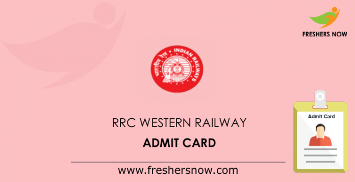 RRC-Western-Railway-Admit-C-Admit-Card