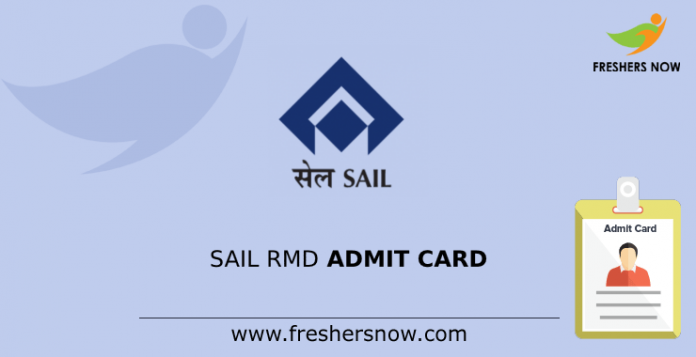 SAIL RMD Admit Card