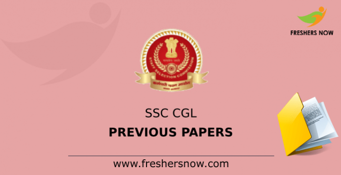 SSC CGL Previous Papers