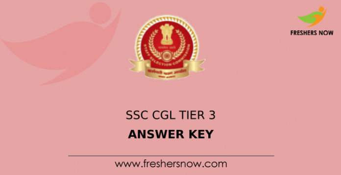 SSC CGL Tier 3 Answer Key