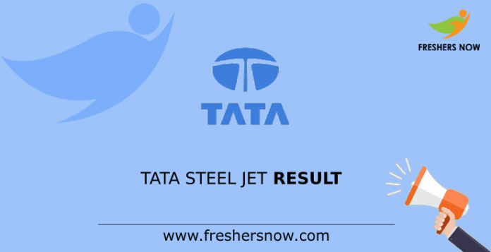 TATA Steel JET Result