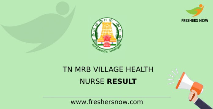 TN MRB Village Health Nurse Result