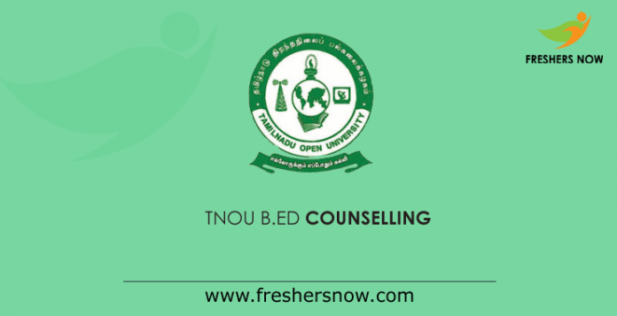 TNOU B.Ed Counselling