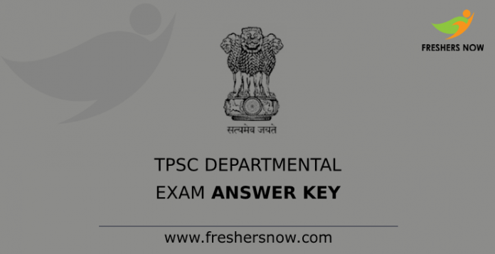 TPSC Departmental Exam Answer Key