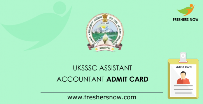 UKSSSC-Assistant-Accountant-Admit-Card