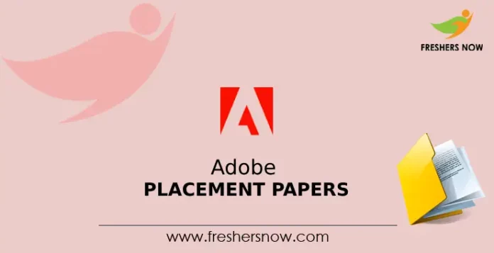 Adobe Placement Papers