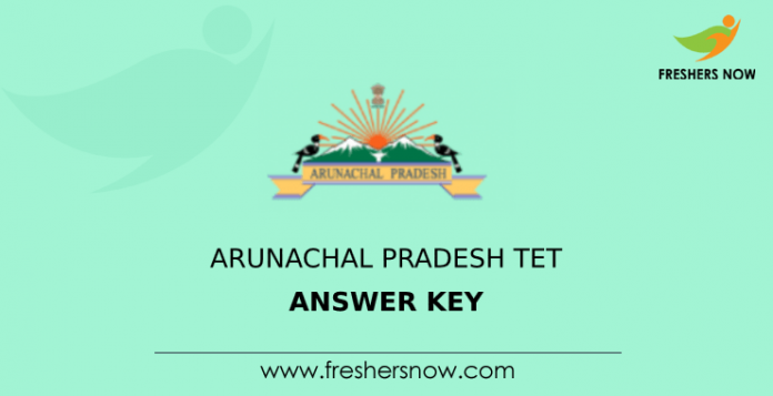 Arunachal Pradesh TET Answer Key