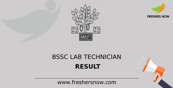 BSSC Lab Technician Result