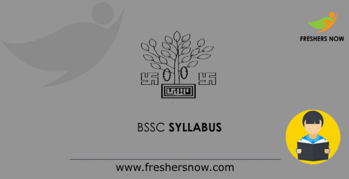 BSSC Syllabus