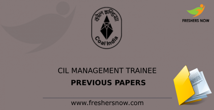 CIL Management Trainee Previous Papers