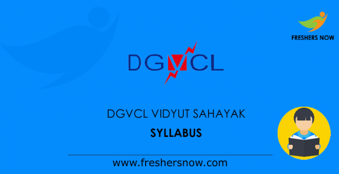 DGVCL Vidyut Sahayak Syllabus