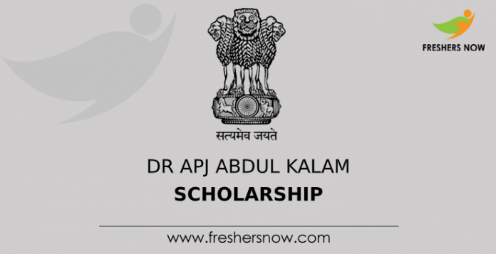 Dr APJ Abdul Kalam Scholarship