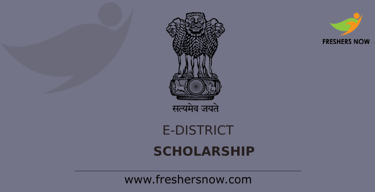 E District Scholarship Eligibility Criteria Application Form