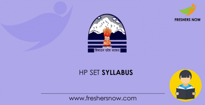 HP SET Syllabus