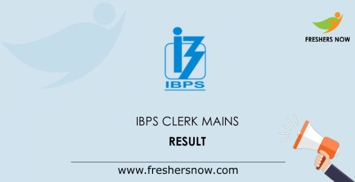IBPS-Clerk-Mains-Result