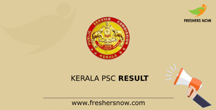 Kerala PSC Result