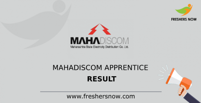MAHADISCOM Apprentice Result