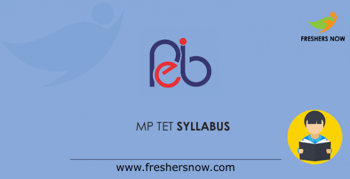 MP TET Syllabus