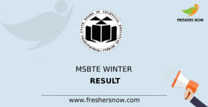 MSBTE Result Winter 2024 (Released) | Diploma Semester