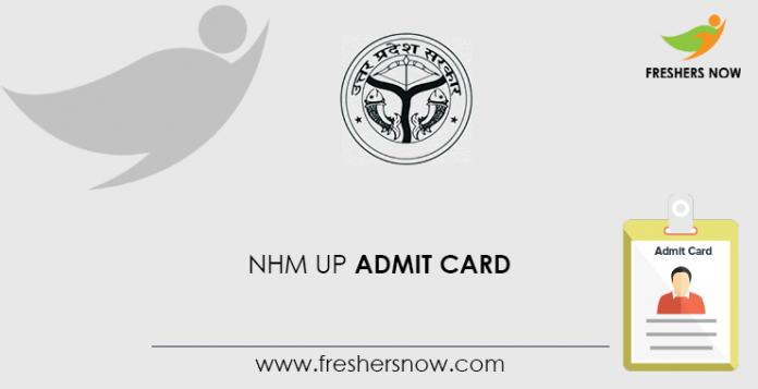 NHM UP Admit Card