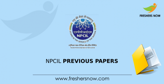 NPCIL Previous Papers
