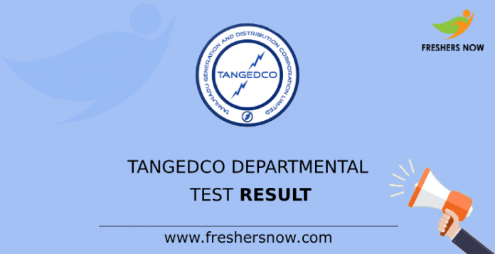 TANGEDCO Departmental Test Result