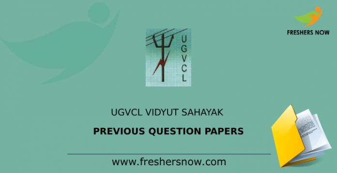UGVCL Vidyut Sahayak Previous Question Papers