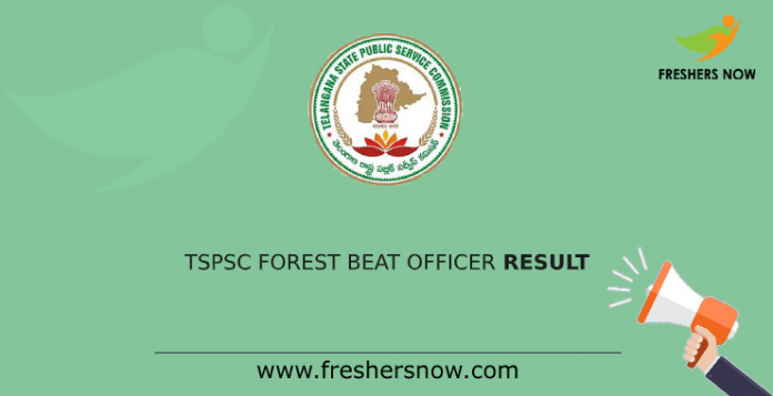 tspsc forest beat officer result