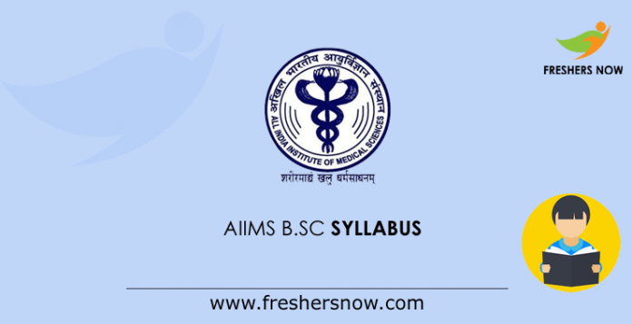 AIIMS B.Sc Syllabus