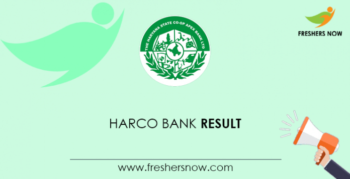 HARCO Bank Result