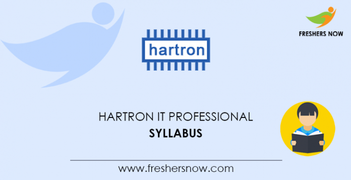 HARTRON Junior Programmer Syllabus 2020