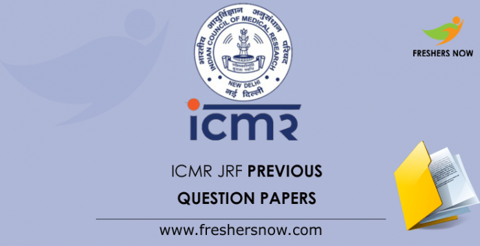 ICMR JRF Previous Question Papers
