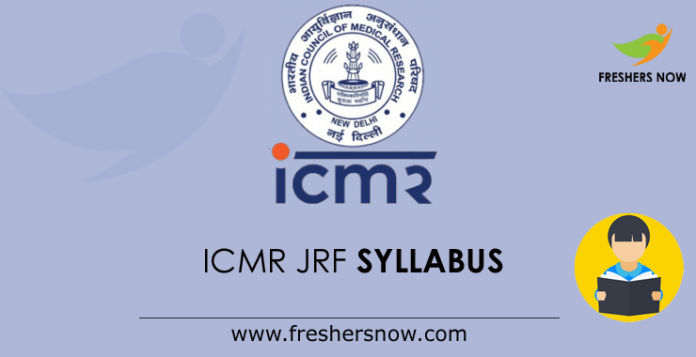 Icmr Jrf Syllabus Exam Pattern Pdf Download