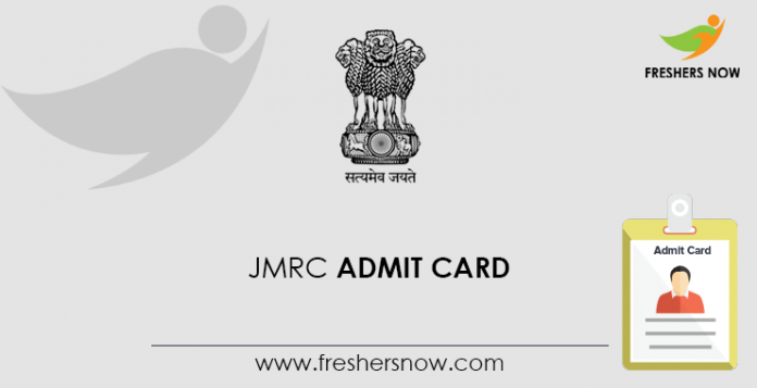 JMRC Admit Card