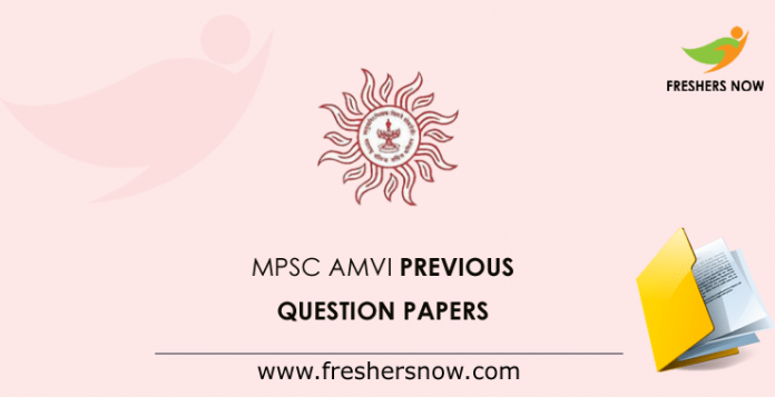 MPSC Assistant Motor Vehicle Inspector Previous Question Papers