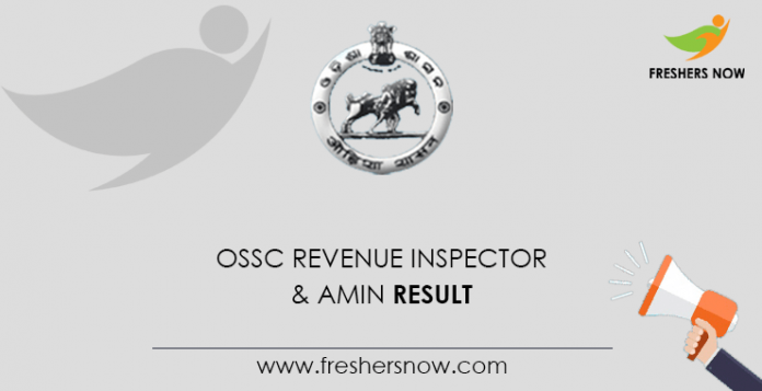 OSSC Revenue Inspector & Amin Result