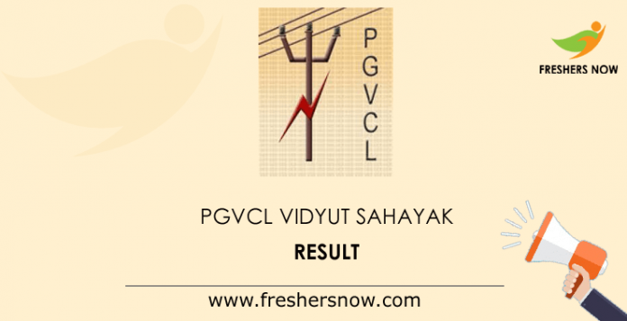 PGVCL-Vidyut-Sahayak-Result