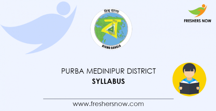 Purba Medinipur District Volunteer Clerk Syllabus 2020