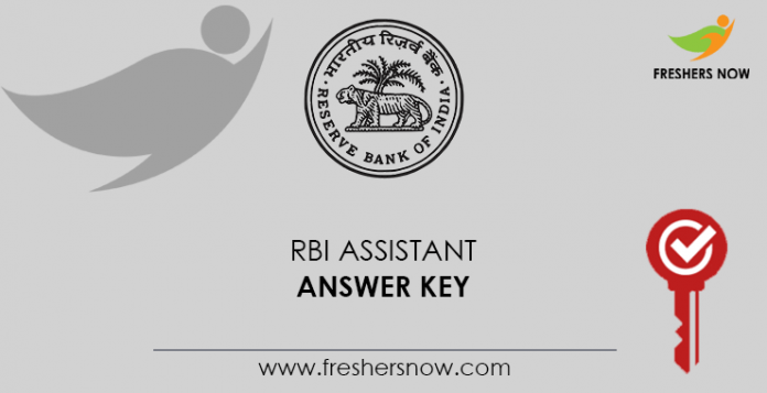 RBI Assistant Answer Key