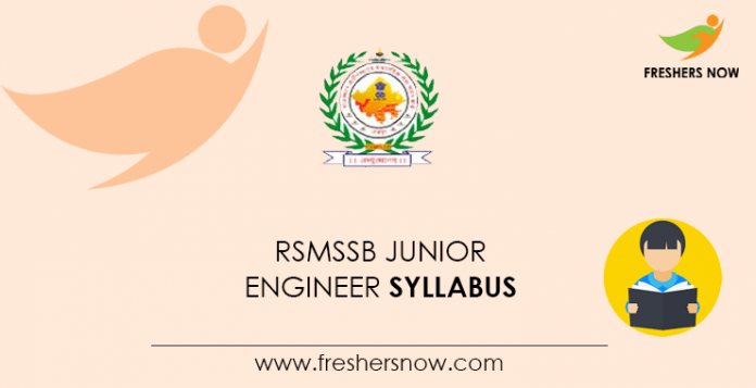 RSMSSB JEN Syllabus