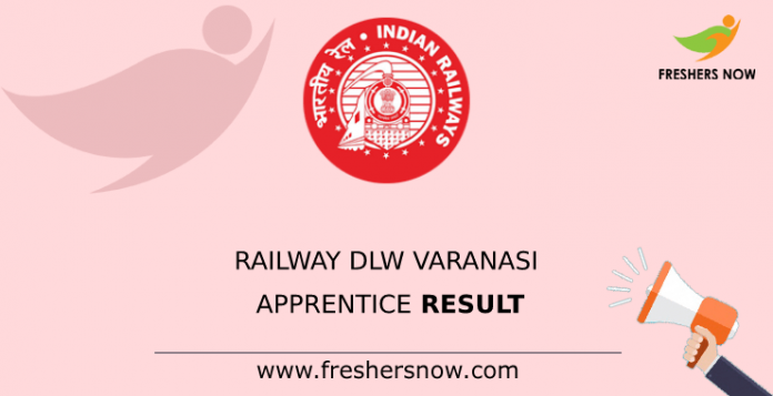Railway DLW Varanasi Apprentice Result