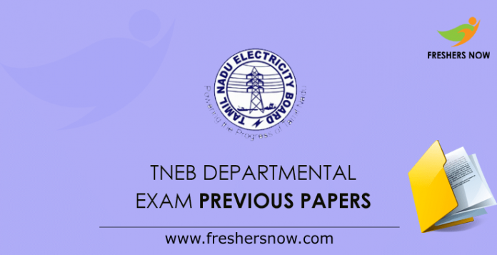 TNEB Departmental Exam Previous Question Papers