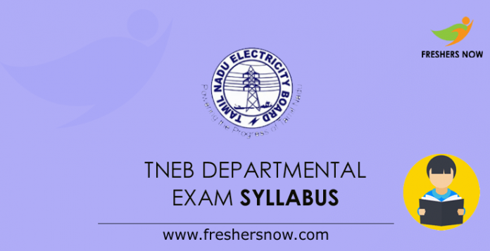 TNEB Departmental Exam Syllabus