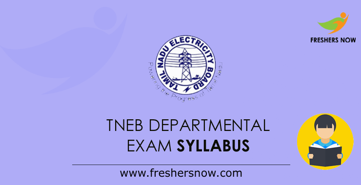 Tneb Departmental Exam Syllabus 21 Exam Pattern Pdf Download