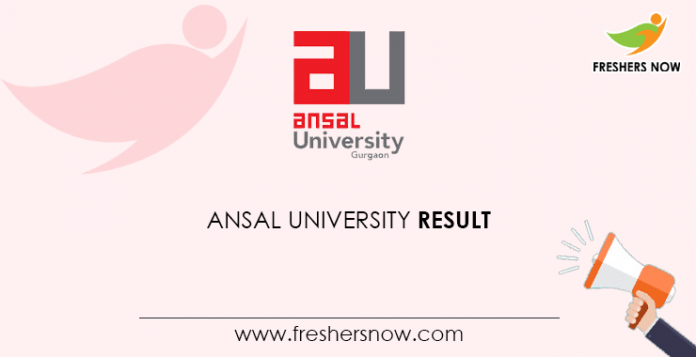 Ansal University Result