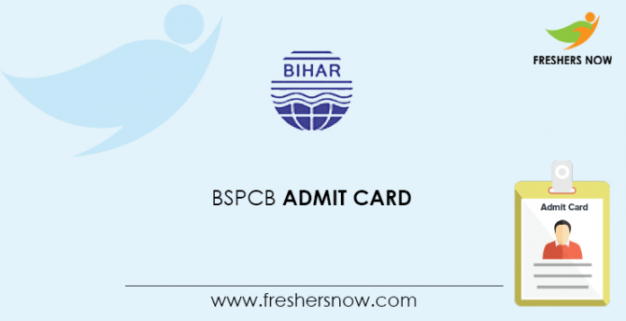 BSPCB Admit Card
