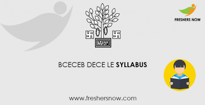 BCECEB DECE LE Syllabus