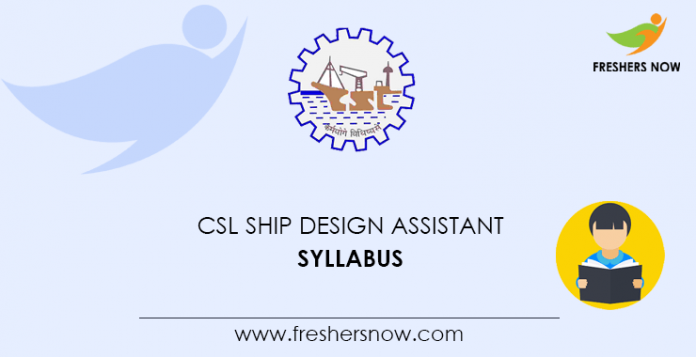 CSL Ship Design Assistant Syllabus